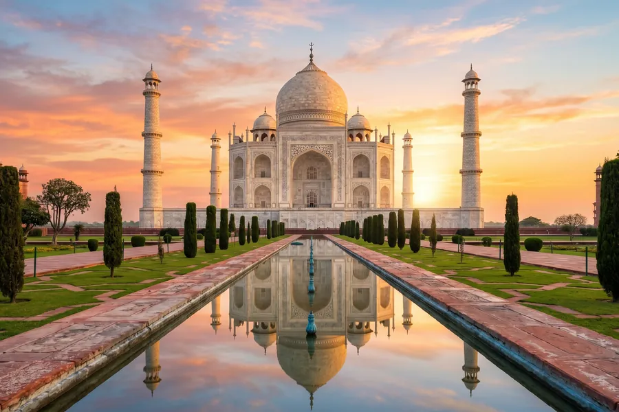 Delhi to Agra — Taj Mahal