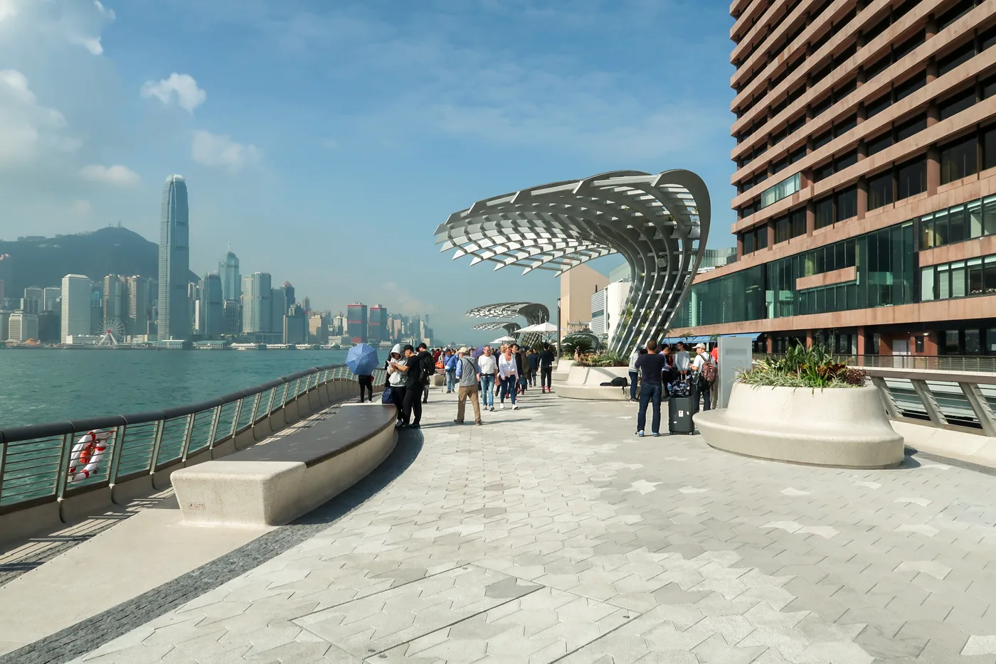 Arrive Hong Kong