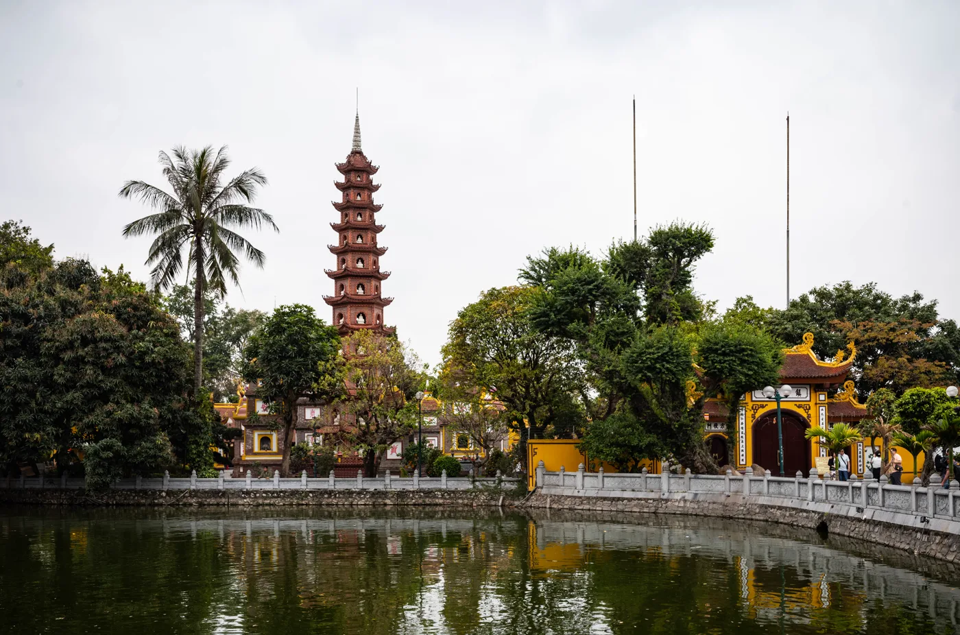 Arrive Hanoi - Tran Quoc Pagoda & the Old Quarter